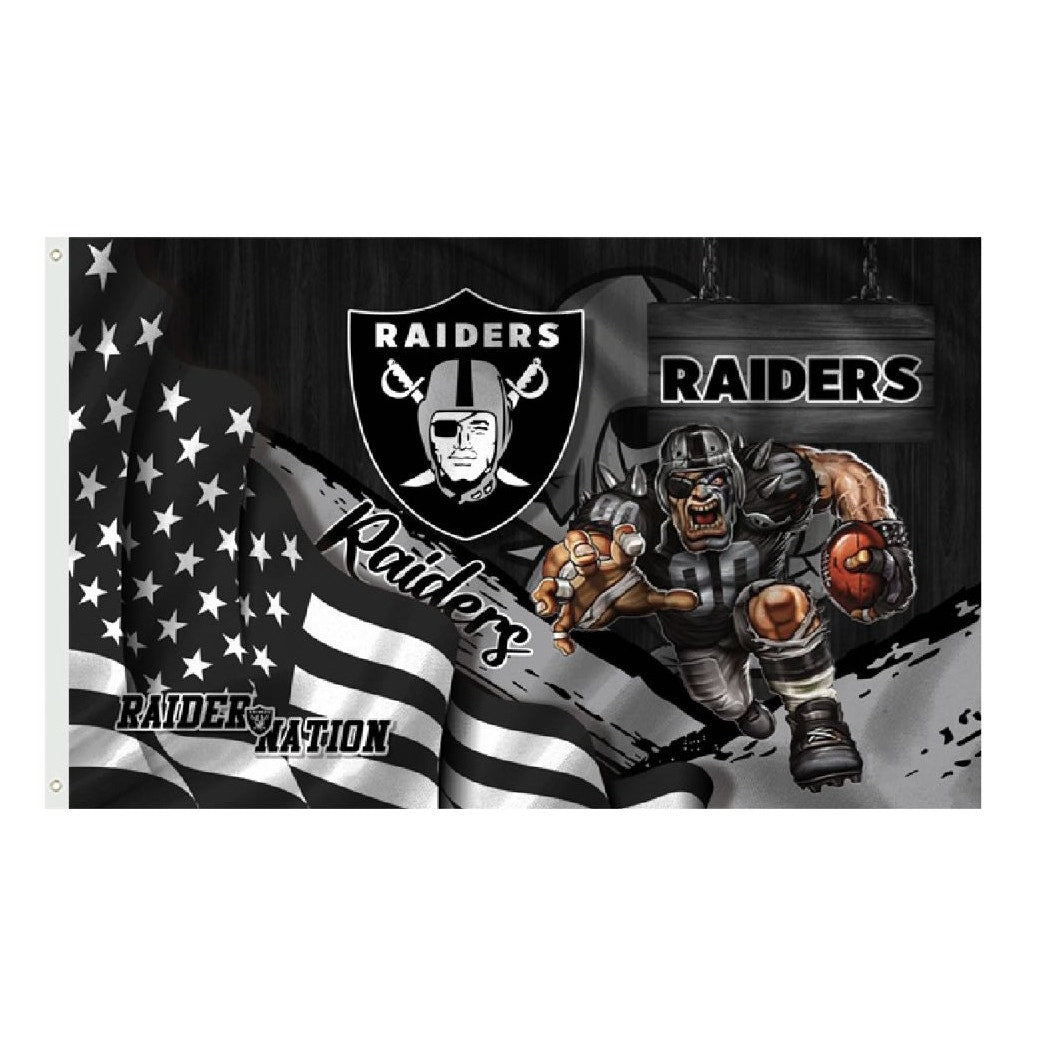 Las Vegas Raiders Sports NFL Flag