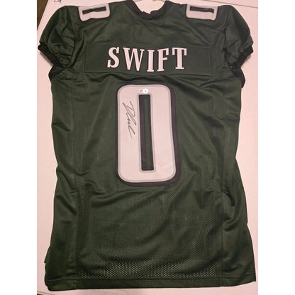 Autographed DeAndre Swift Eagles Jersey w/COA XL
