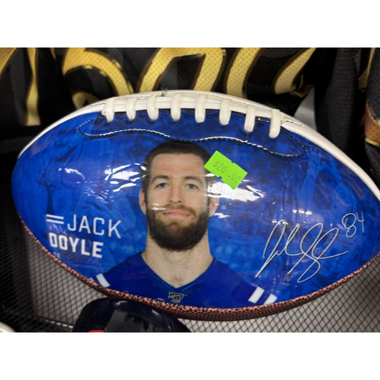 Colts Jack Doyle Commemorative USED Leather Football