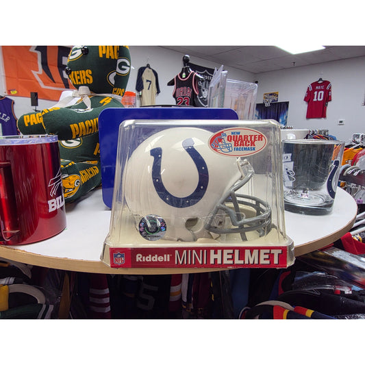 Colts Riddell Mini Helmet
