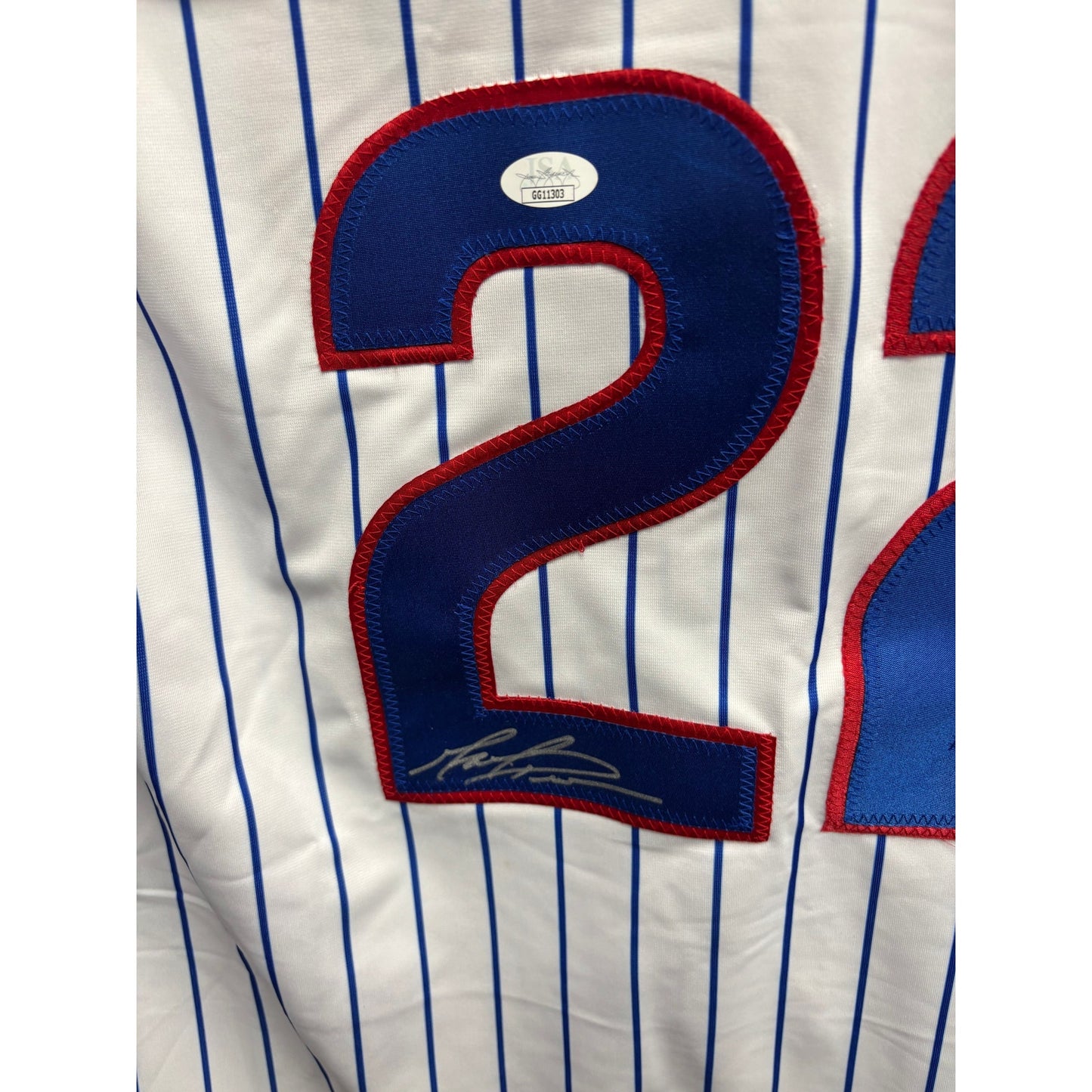 Autographed Mark Prior Cubs Jersey w/COA XL