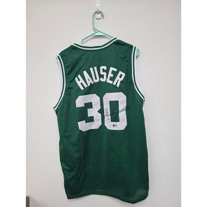 Autographed Sam Hauser Celtics Jersey w/COA XL