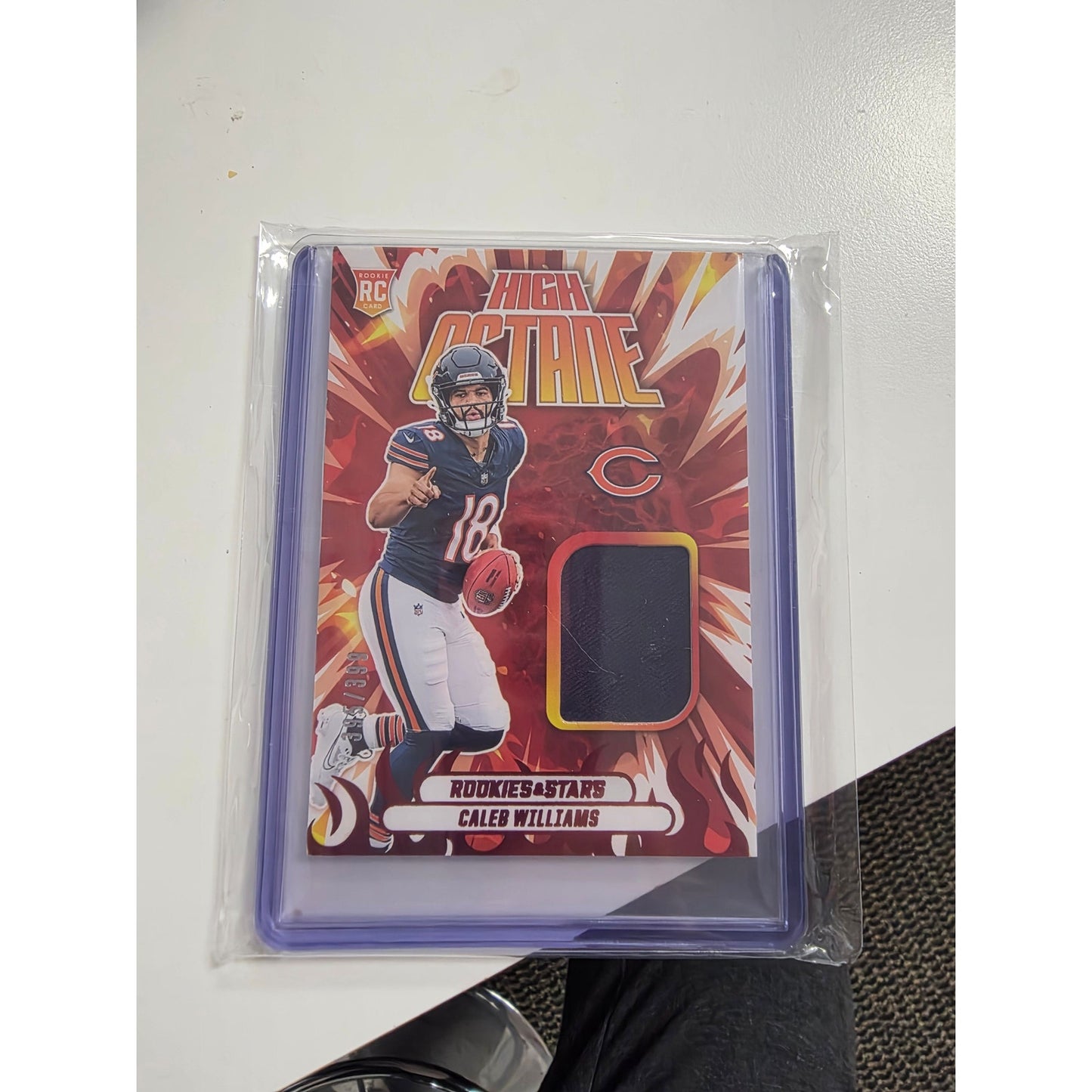 2024 Panini Rookies & Stars High Octane Memorabilia Prime Caleb Williams 395/399