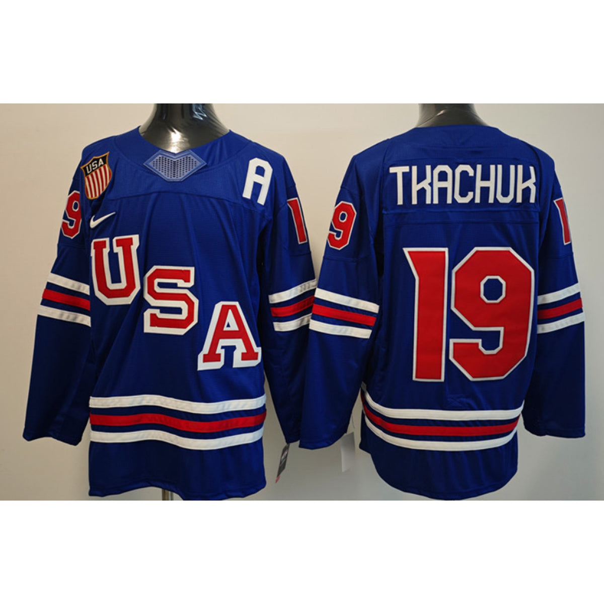 #19 Hockey Jersey NWT Mens L-Stitched