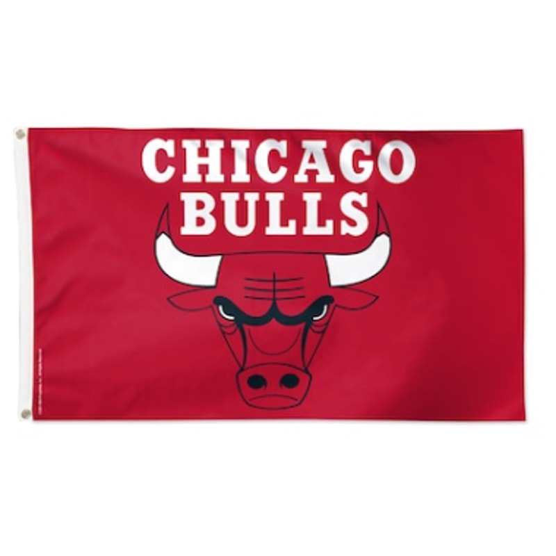 Chicago Bulls NBA Flag
