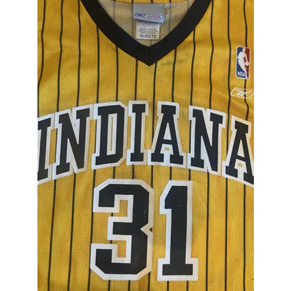 Vintage Used Reggie Miller Jersey -Reebok rare "R. Miller" Pacers XL