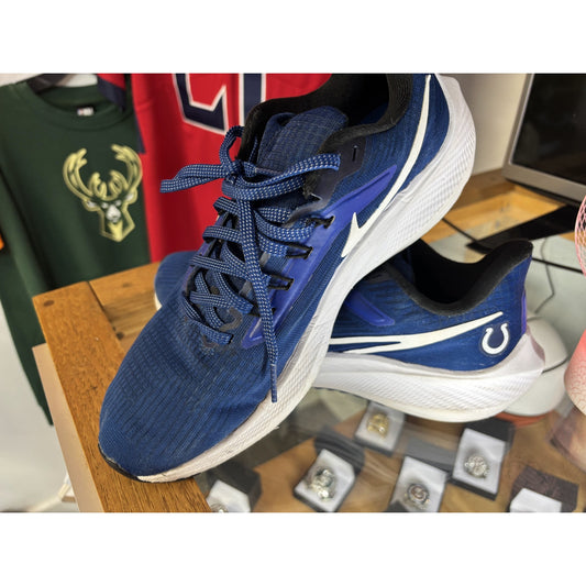 Men's Size 8 - NFL USED Indianapolis Colts NIKE Air Zoom Pegasus 39 Blue
