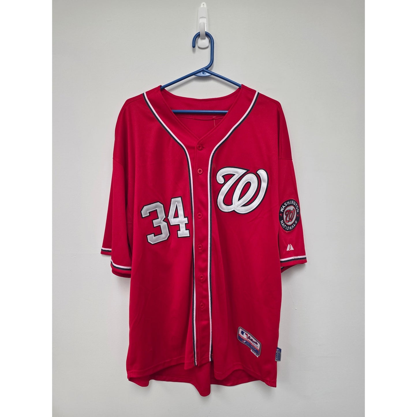 #34 Baseball Jersey NWT Mens 2XL