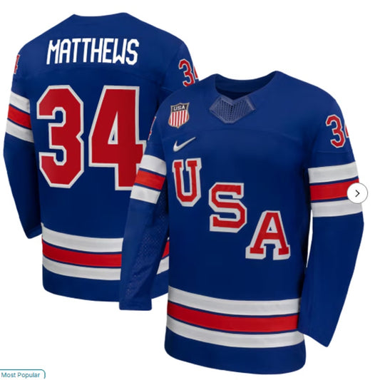 #34 Hockey Jersey NWT Mens L-Stitched