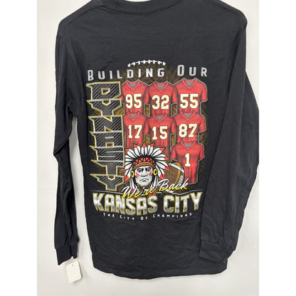 NEW Long Sleeved Chiefs Mens T-Shirts- Small