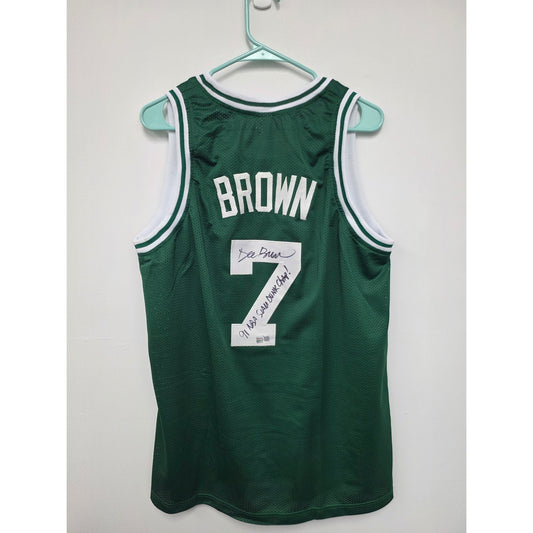 Autographed Dee Brown Celtics Jersey w/COA XL