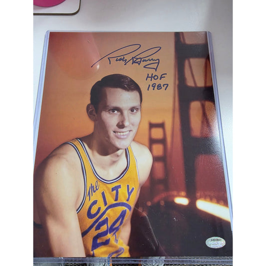 Autographed Rick Barry 8x10 Photo w/COA