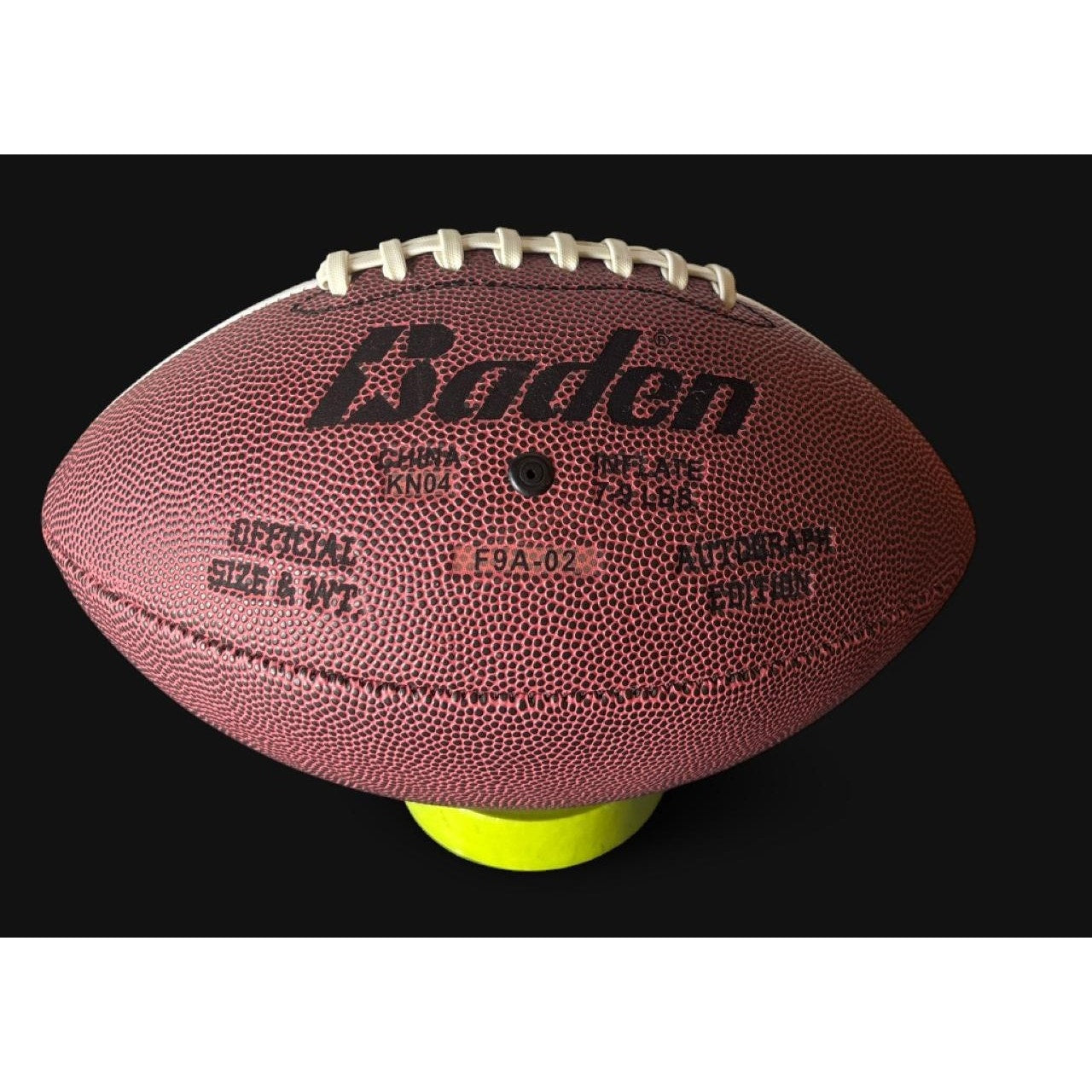 Falcons Commemorative USED Leather Football