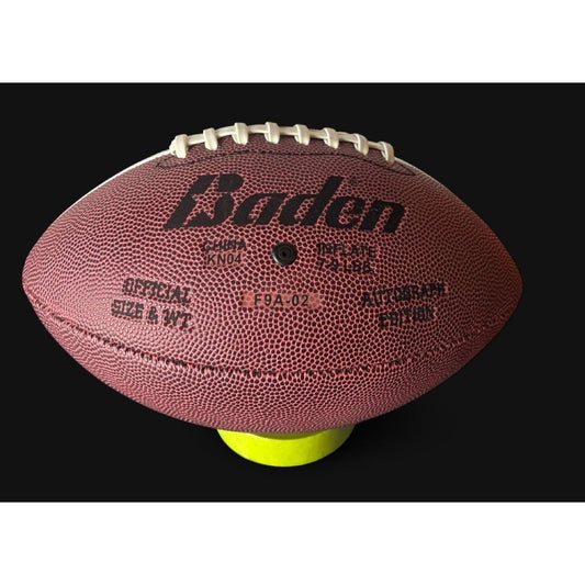 Falcons Commemorative USED Leather Football
