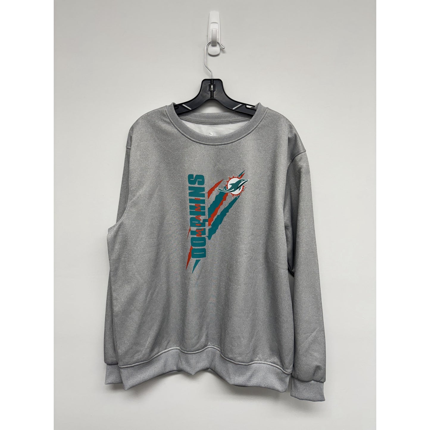 Dolphins Sweatshirt Crew NWT Mens XL