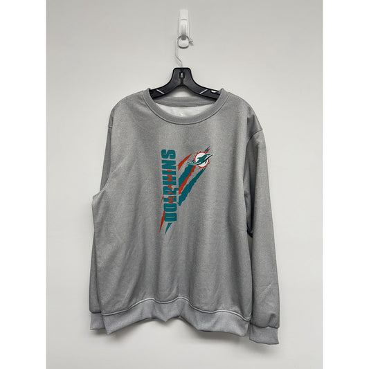 Dolphins Sweatshirt Crew NWT Mens XL