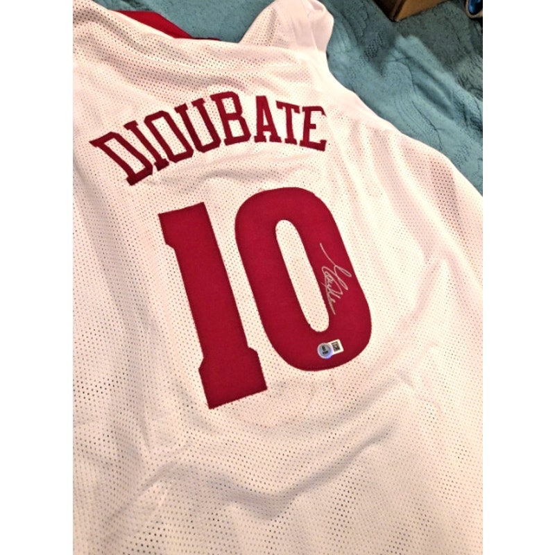 Mouhamed Dioubate Signed Alabama Tide Custom Basketball Jersey XL Beckett COA